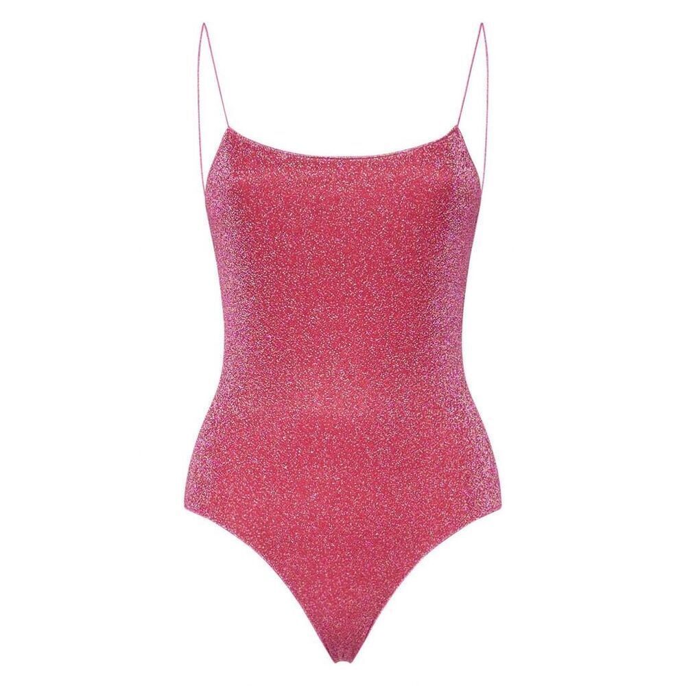 Oséree Swimwear Lumière Lurex One-Piece Swimsuit